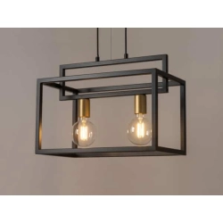 kinkiecik.pl VIGO zwis 2 czarny złoty Lampa wisząca Sigma Lighting 32439