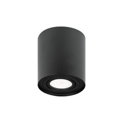 RONDO black GU10 plafon z ruchomum źródłem światła - zdjęcie produktu