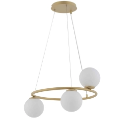 Lampa wisząca GAMA KOŁO 3 ZŁOTY 33380 SIGMA - zdjęcie produktu