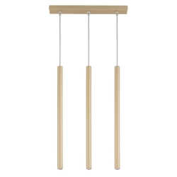 SOPEL 3 prosty złoty mat Lampa wisząca Sigma Lighting 33403 - zdjęcie produktu