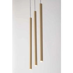 kinkiecik.pl SOPEL 3 prosty złoty mat Lampa wisząca Sigma Lighting 33403