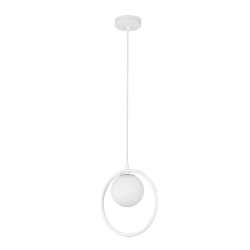 Lampa wisząca ring kula biała Sigma Lighting AQUA 1 33408 - zdjęcie produktu