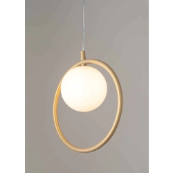 Lampa wisząca ring kula złota Sigma Lighting AQUA 1 33409 - zdjęcie produktu