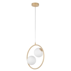 kinkiecik.pl Lampa wisząca ring kula złota Sigma Lighting AQUA 2 33412