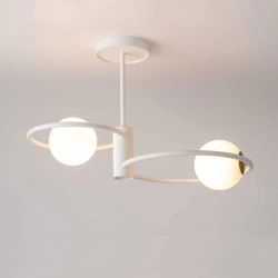 Lampa sufitowa okręgi kule biała Sigma Lighting – AQUA 2 33463 - zdjęcie produktu