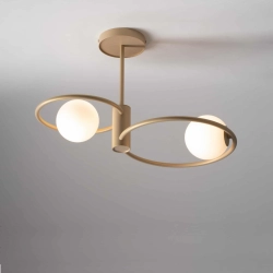 Lampa sufitowa okręgi kule złota Sigma Lighting – AQUA 2 33464 - zdjęcie produktu