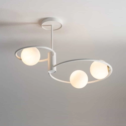 Lampa sufitowa okręgi kule biała Sigma Lighting – AQUA 3 33466 - zdjęcie produktu