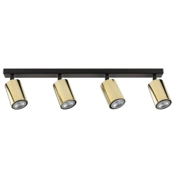 ZOOM 4 czarno-złoty mosiądzowany 33509 Sigma Lighting - zdjęcie produktu