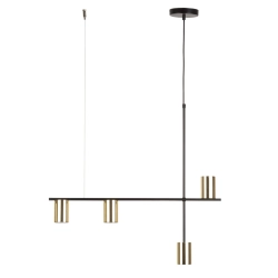 VENDO 4 zwis czarno-złoty mosiądzowany 33690 Sigma Lighting - zdjęcie produktu