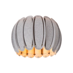SPENCER Plafon Ø 30 cm 1xE27 Grey 34145/30/36 Lucide - zdjęcie produktu