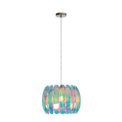 GLINSTAR Lampa wisząca Ø 40 cm 1xE27 Multicolor 34447/40/99 Lucide - zdjęcie produktu