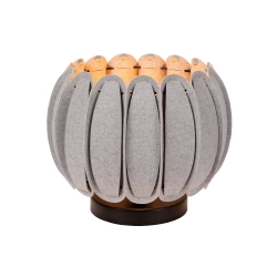 SPENCER Lampa stołowa Ø 30 cm 1xE27 Grey 34545/81/36 Lucide - zdjęcie produktu