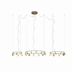Lampa wisząca Mantra Shell 7355MA - zdjęcie produktu