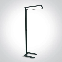 kinkiecik.pl Rize 36002/B/C czarna lampa podłogowa LED 60W UGR19 230V 4000K dimmable; w zestawie włączynik dotykowy oraz