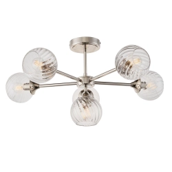 Lampa sufitowa ALLEGRA nickel VI 104050 ENDON