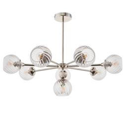 Lampa wisząca ALLEGRA nickel VIII 104051 ENDON