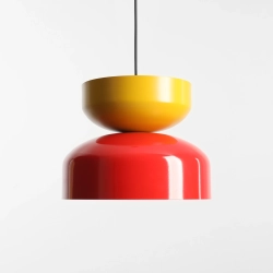 LAMPA WISZĄCA TULA DARK RED CHILLI + MUSTARD (30 + 23) 1132G19_14_C Aldex - zdjęcie dodatkowe 1