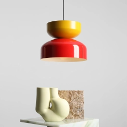 LAMPA WISZĄCA TULA DARK RED CHILLI + MUSTARD (30 + 23) 1132G19_14_C Aldex - zdjęcie produktu