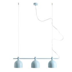 Lampa wisząca BERYL baby blue III 976E_29 3xE27 max 15W Aldex