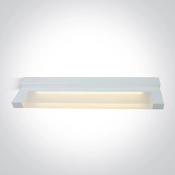 WHITE LED BATHROOM / WALL LIGHT 20W WW IP44 230V 38120D/W/W ONE LIGHT