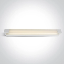 WHITE LED BATHROOM / WALL LIGHT 20W WW IP44 230V 38120R/W/W ONE LIGHT