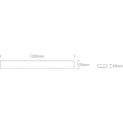 kinkiecik.pl Lillaz 38148N/W biały panel LED 48W 230V 3000K; nieściemnialny zasilacz LED w zestawie ONE LIGHT