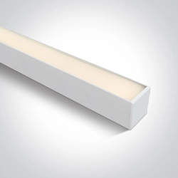 WHITE DIFFUSER UGR19 40W CCTV PV 230V 38160A/W/V ONE LIGHT