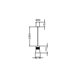 Lampa wisząca Mantra Pagoda 7784MA - zdjęcie dodatkowe 1