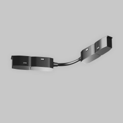 Okrągłe złącze zasilania Exility czarny TRA034CS-B-DE Maytoni - zdjęcie produktu