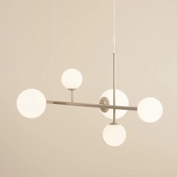 DIONE 6 BEIGE 1092K17 Nowoczesna lampa wisząca #colours Aldex - zdjęcie dodatkowe 1