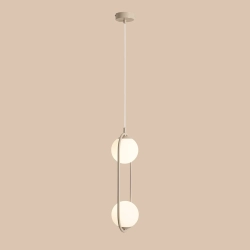 RIVA 2 BEIGE 1086H17 Lampa wisząca #colours Aldex - zdjęcie dodatkowe 1