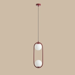 RIVA 2 RED WINE 1086H15 Lampa wisząca #colours Aldex - zdjęcie dodatkowe 1