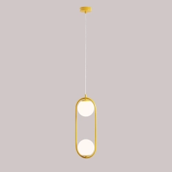RIVA 2 MUSTARD 1086H14 Lampa wisząca #colours Aldex - zdjęcie produktu
