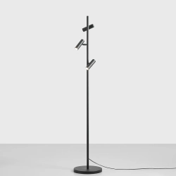 TREVO FLOOR ALL CZARNY 1104A1 Nowoczesna lampa stojąca Aldex - zdjęcie produktu