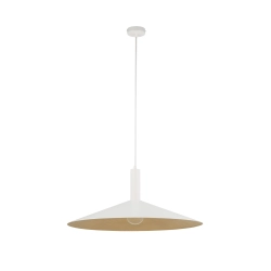 Lampa wisząca CAPRI M biały/zloty 41015 Sigma - zdjęcie produktu