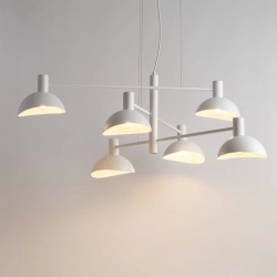 ARTIS 6 lampa wisząca biały 40532 SIGMA