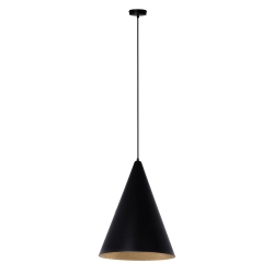 Lampa wisząca Vesuvio czarny/złoty S 1xE27 41036 Sigma - zdjęcie produktu