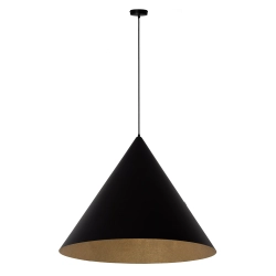 Lampa wisząca Vesuvio czarny/złoty L 1xE27 41039 Sigma - zdjęcie produktu