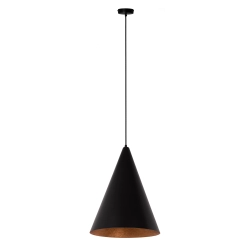 Lampa wisząca Vesuvio czarny/miedziany S 1xE27 41041 Sigma - zdjęcie produktu