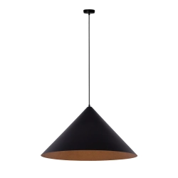 Lampa wisząca Vesuvio czarny/miedziany M 1xE27 41042 Sigma - zdjęcie produktu