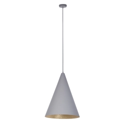 Lampa wisząca Vesuvio szary/złoty S 1xE27 41046 Sigma - zdjęcie produktu