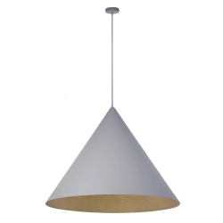 Lampa wisząca Vesuvio szary/złoty L 1xE27 41049 Sigma - zdjęcie produktu
