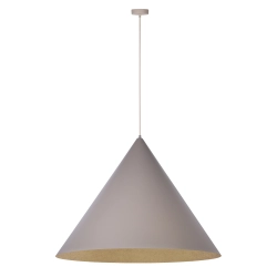 Lampa wisząca Vesuvio taupe/złoty L 1xE27 41059 Sigma - zdjęcie produktu