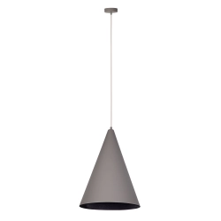 Lampa wisząca Vesuvio taupe/czarny S 1xE27 41061 Sigma - zdjęcie produktu