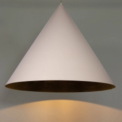 Lampa wisząca Vesuvio beżowy/czarny L 1xE27 41074 Sigma