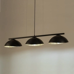 Solar 3 S czarny / klosz czarno-złoty 40579 Sigma
