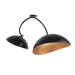 Plafon z żywicy czarno-miedziany Sigma Lighting SPACE 40588 - zdjęcie produktu