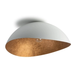 Plafon z żywicy biało-miedziany Sigma Lighting Solaris L 40620 - zdjęcie produktu