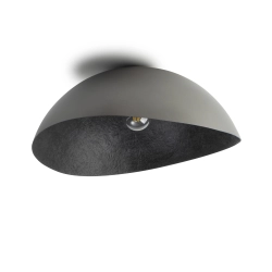 Plafon z żywicy srebrno-czarny Sigma Lighting Solaris S 40625 - zdjęcie produktu