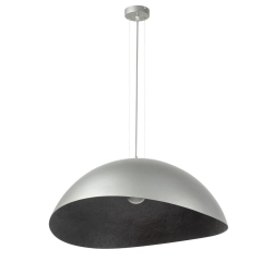 Lampa wisząca z żywicy srebrno-czarna Sigma Lighting Solaris XL 40631 - zdjęcie produktu